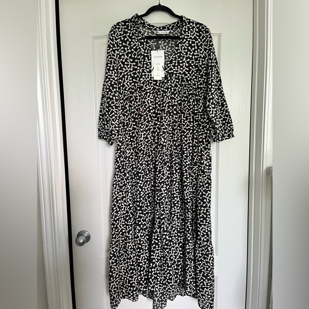 Zara Cadie Maxi Long Dress Small